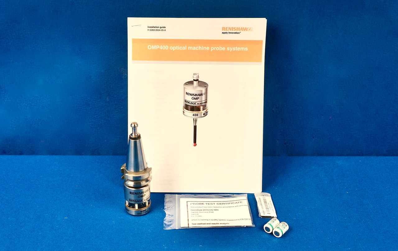 Renishaw Rengage Haas OMP400 Modulated Machine Tool Probe & Taper ISO