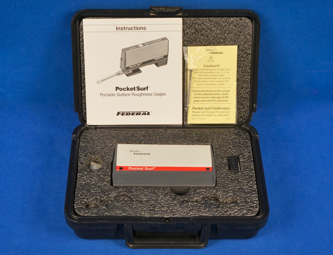 Mahr Federal Pocket Surf 3/Surface Finish/Roughness/Tester/Profilometer