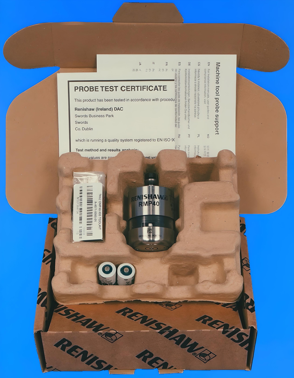 Renishaw RMP40 QE Probe (radio/radio) Machine Tool Probe New with