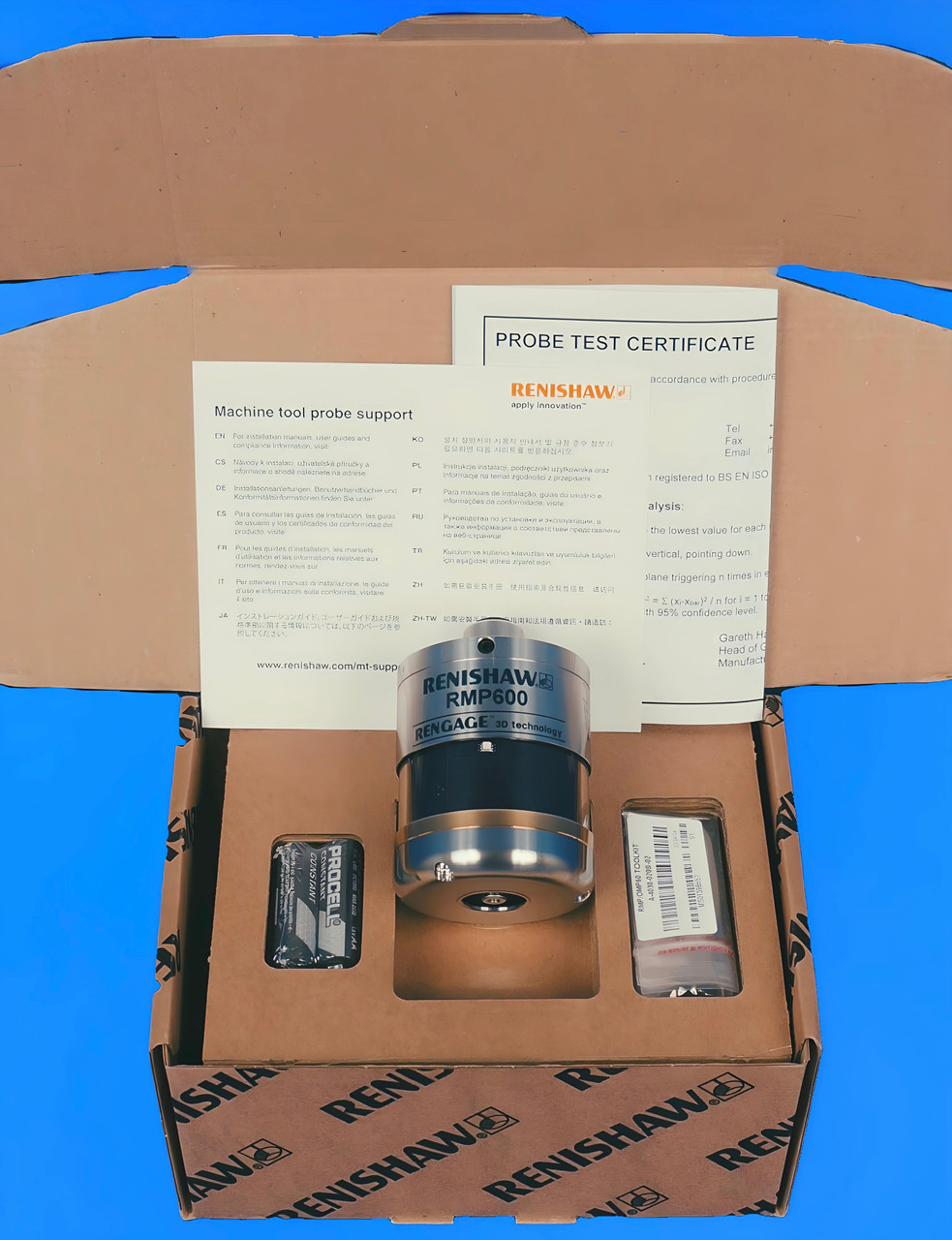Renishaw RMP600 QE Machine Tool Probe New with 1 Year Warranty A