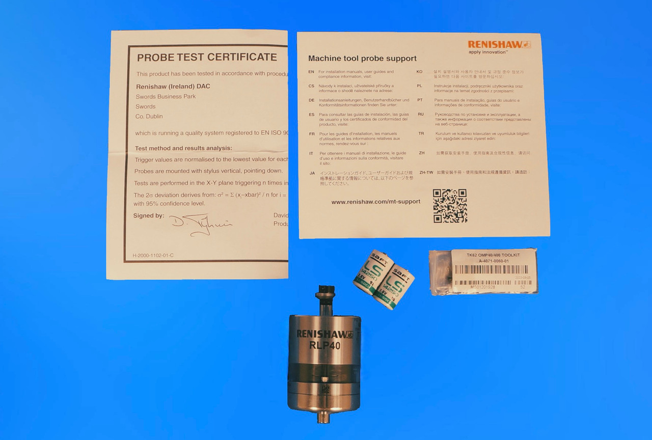 Renishaw RLP40 (QE) Machine Tool Turning Center Probe New with 1 Year ...