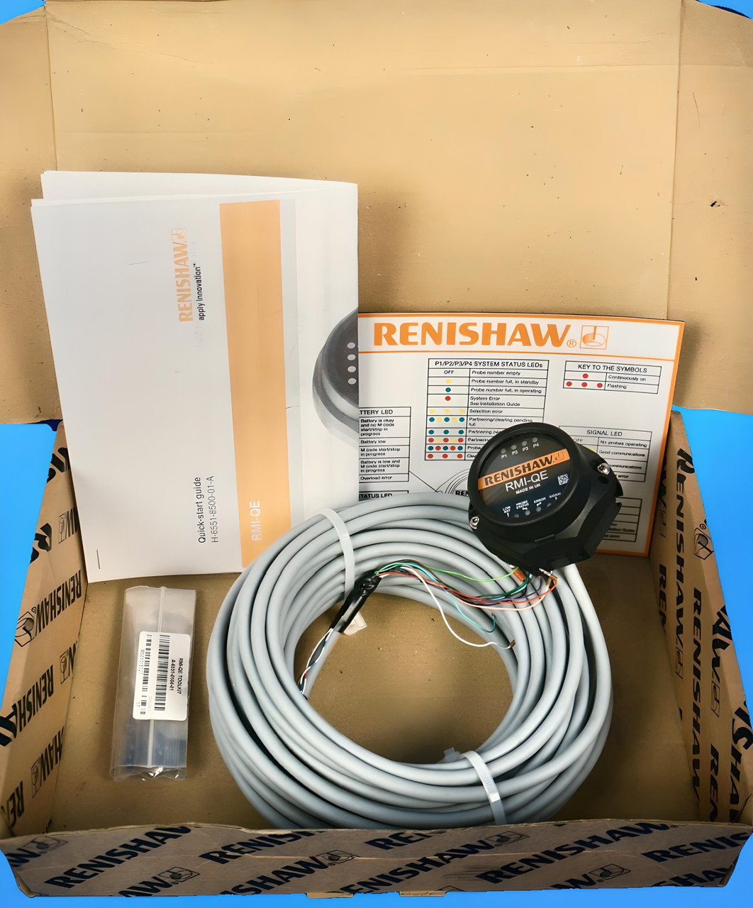 Renishaw RMI-QE Rear Exit Radio CNC Machine Tool Interface Display