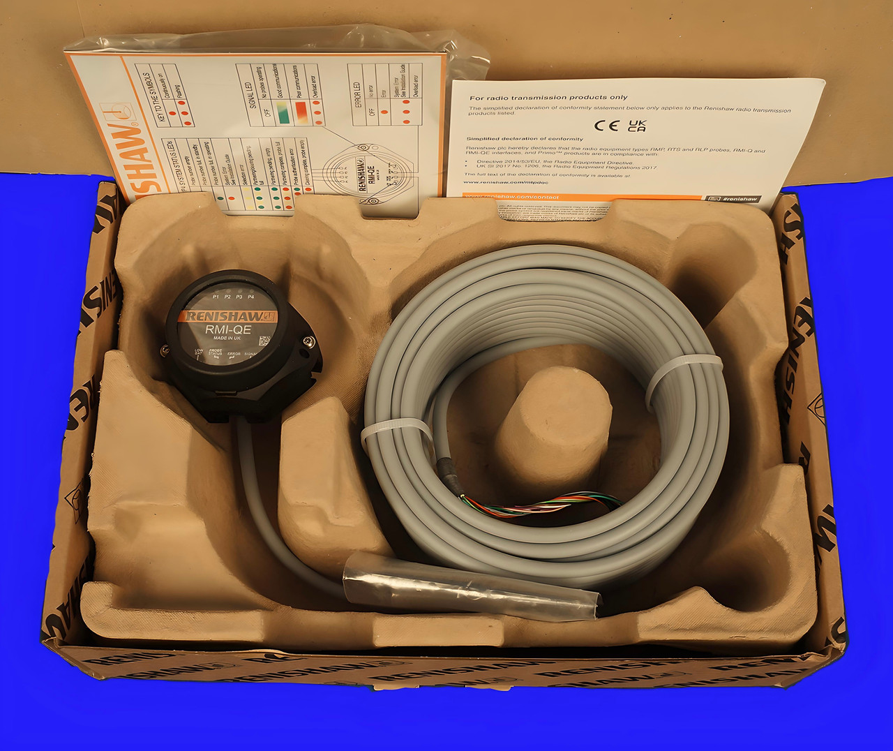 れいページ　q Renishaw RMI-QE Rear Exit Radio CNC Machine Tool Interface New