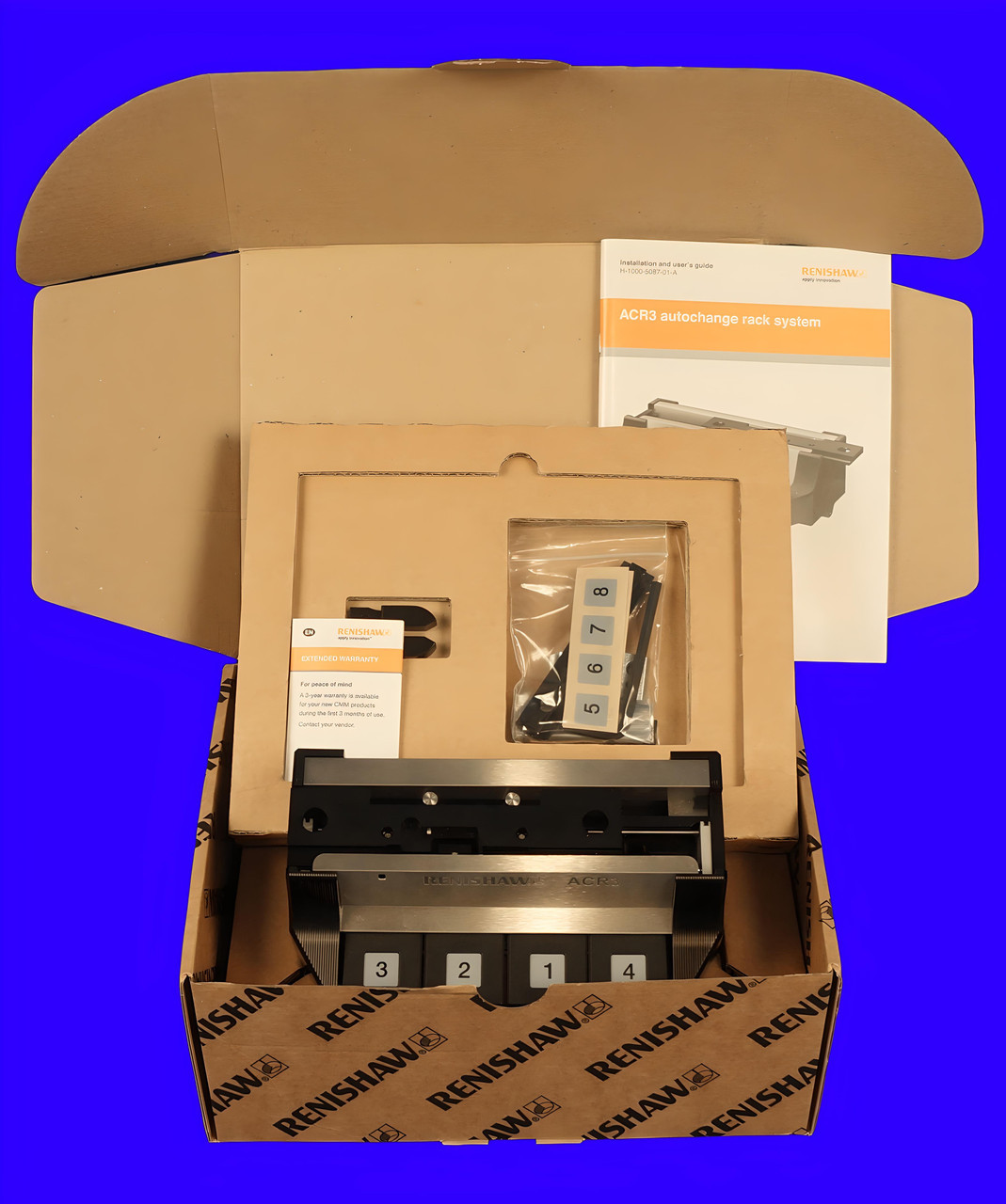 Renishaw ACR3 Autochange CMM Probe Rack Display Model A-5036-0005 ...