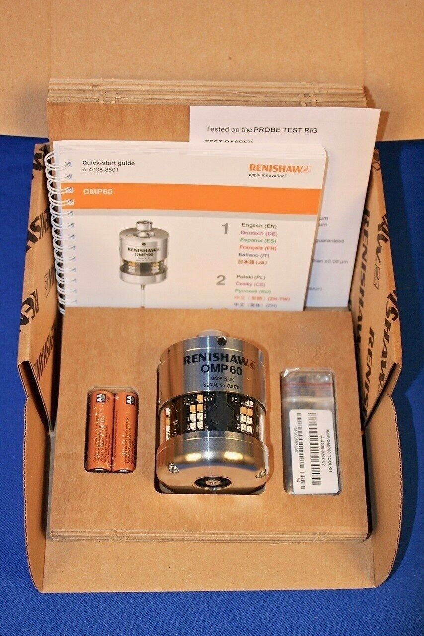 Renishaw Haas Mazak OMP60 Mod Machine Tool Probe Kit New - 1 Year