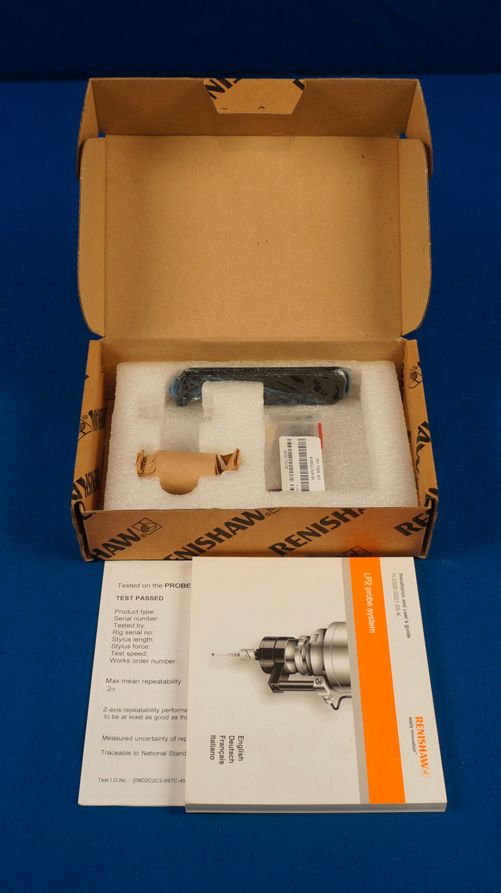Renishaw LP2H Machine Tool CNC Lathe Probe Kit New in Box with