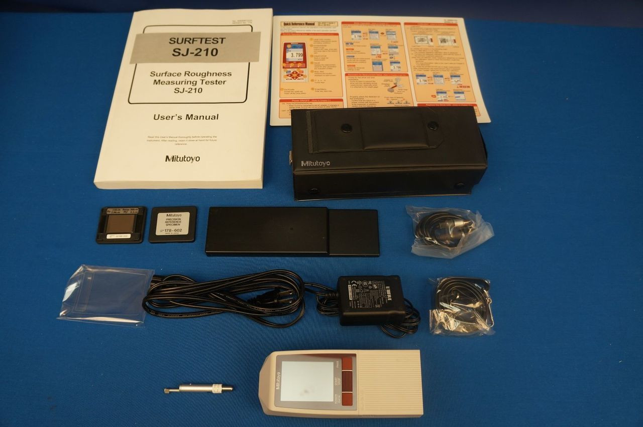 Mitutoyo Surftest SJ-210 Surface Finish/Roughness/Profilometer New with ...