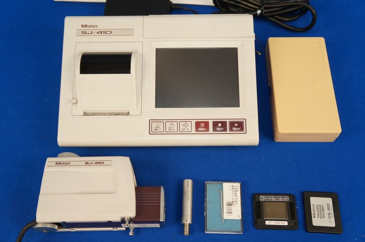 Mitutoyo Surftest Sj 410 Surface Profilometer Roughness Tester