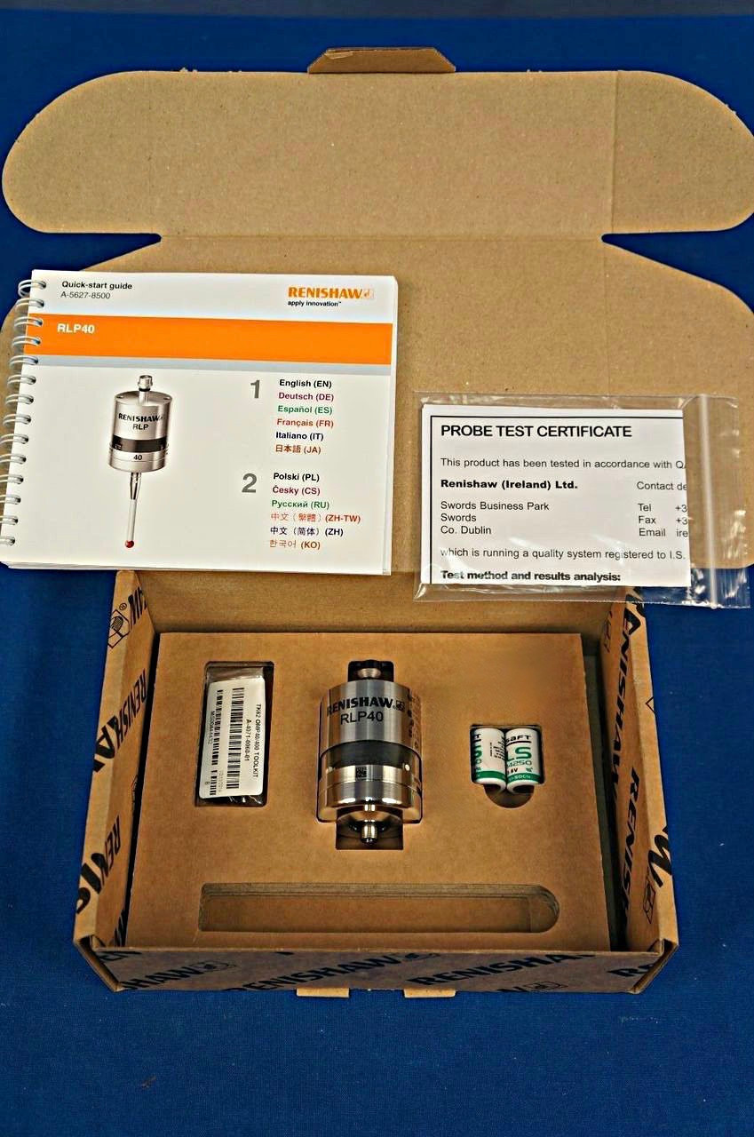Renishaw RLP40 Machine Tool Turning Center Probe New with 1 Year