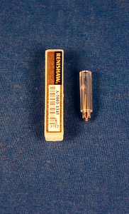 Renishaw M2 Ø0.5 MM Ruby Ball, Tungsten Carbide Stem, L 20 MM, EWL 7 MM A-5003-1345