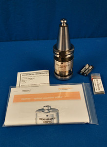 Renishaw Haas Mazak OMP60 Machine Tool Probe & Cat40 Shank Display Model A-4038-2001 M-2045-0069 Renishaw Haas Mazak OMP60 Machine Tool Probe & Cat40 Shank Display Model A-4038-2001 M-2045-0069