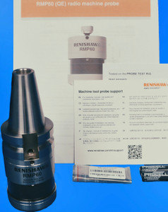 Renishaw RMP60 (QE) Machine Tool Probe & Taper ISO 40 Shank New -1 Year Warranty A-6587-0001 M-2045-0027 Renishaw RMP60 (QE) Machine Tool Probe & Taper ISO 40 Shank New -1 Year Warranty A-6587-0001 M-2045-0027