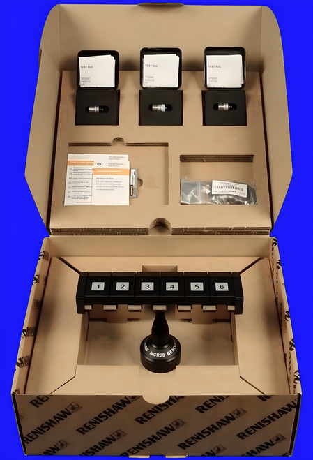 Renishaw MCR20 Rack with 2 TP20 SF & 1 MF Modules New A-1371-0261 A-1371-0271