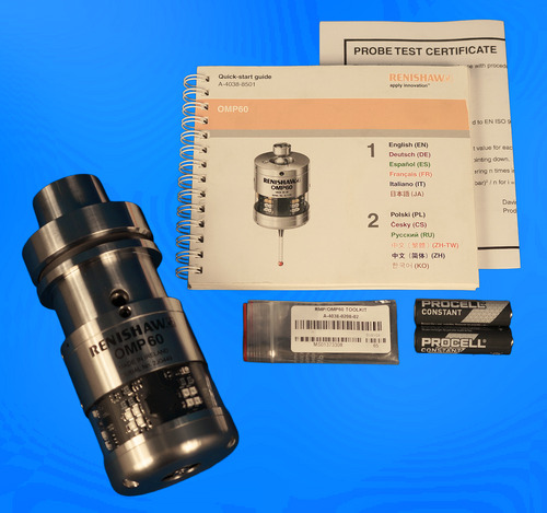 Renishaw OMP60 Tool Probe & HSK F63 Shank Display Model - 6 Month Warranty