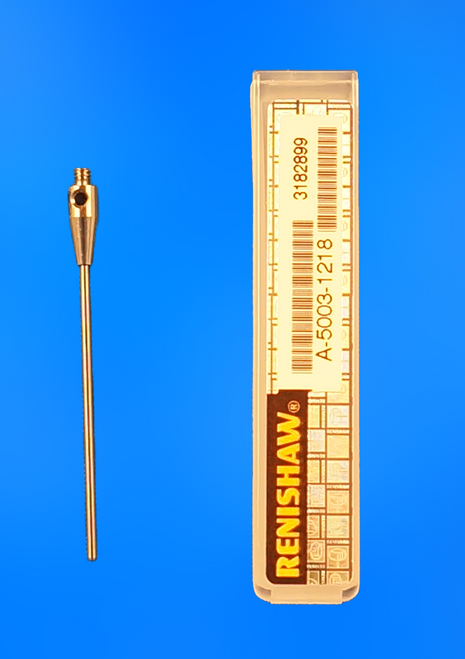 Renishaw M2 Ø1 mm Tungsten Carbide Spherically Ended Cylinder, Stainless Steel Stem, L 35.5 mm  Styli New - 1 Year Warranty A-5003-1218