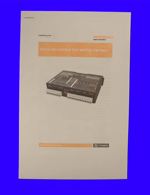 Renishaw NCi-6 Non-Contact Tool Setting Interface Tested A-6516