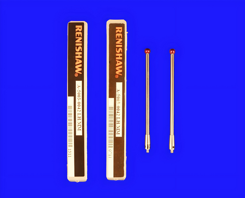 2 QTY: Renishaw M2 Ø3 mm Ruby Ball, Tungsten Carbide Stem, L 50 mm, EWL 47 mm Styli New A-5003-0042