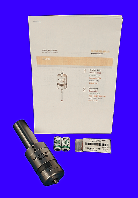 Renishaw RLP40 (Q) Machine Tool Turning Center Probe & 25 mm Parallel Shank Tested A-5627-0001