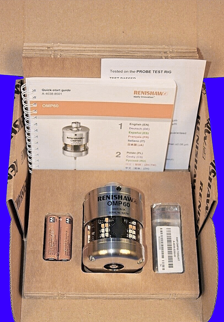 Renishaw OMP60 Machine Tool Probe Kit New A-4038-0001