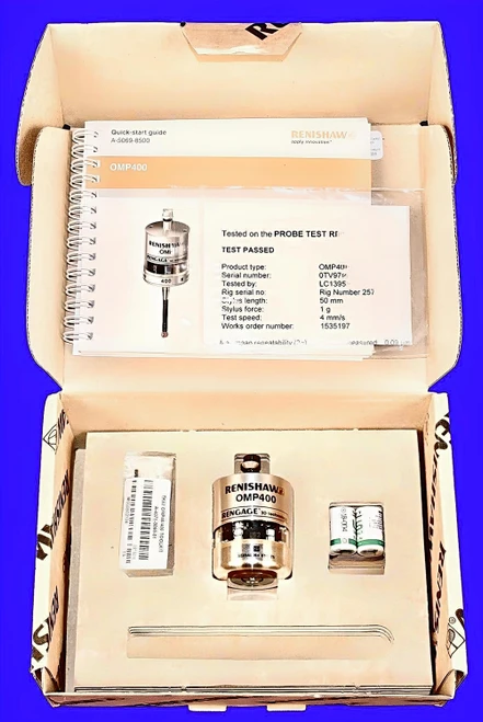 Renishaw Rengage Haas OMP400 Modulated Machine Tool Probe Kit 1 Year Warranty A-5069-2001