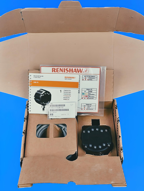 Renishaw RMI-Q Rear Exit Radio CNC Machine Tool Interface New with 1 Year Warranty A-5687-0060