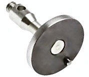 Product A-5004-1387, M2 Ø10 mm silver steel disc, 1.2 mm width, with roller