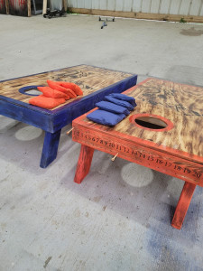 Rear Frame Scoring Peg System Rear Frame Scoring Peg System