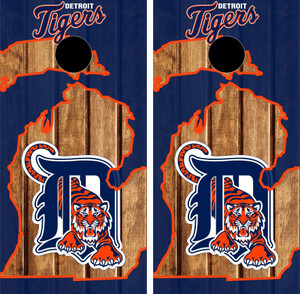 Detroit Tigers Baseball Michigan Vinyl Skins/Wraps Detroit Tigers Baseball Michigan Vinyl Skins/Wraps