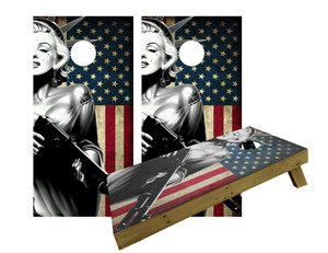 Marilyn Flag Printed Set Marilyn Flag Printed Set