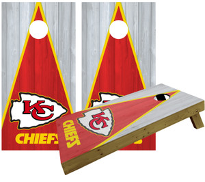 Kansas City Chiefs printed cornhole set Kansas City Chiefs printed cornhole set