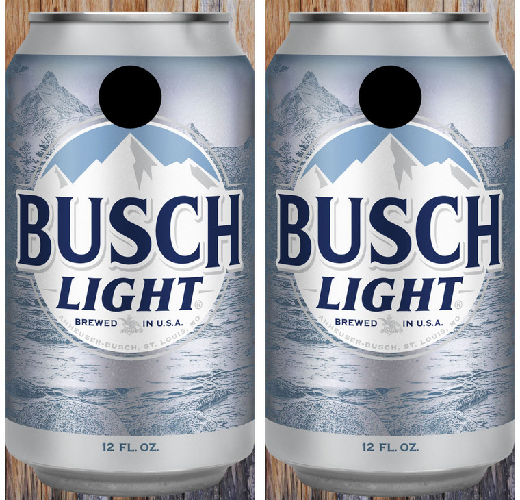 Busch Light Can Printed Cornhole Set