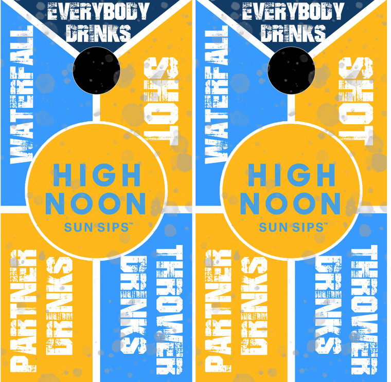 High Noon Drinking Game Vinyl Wraps/Skins