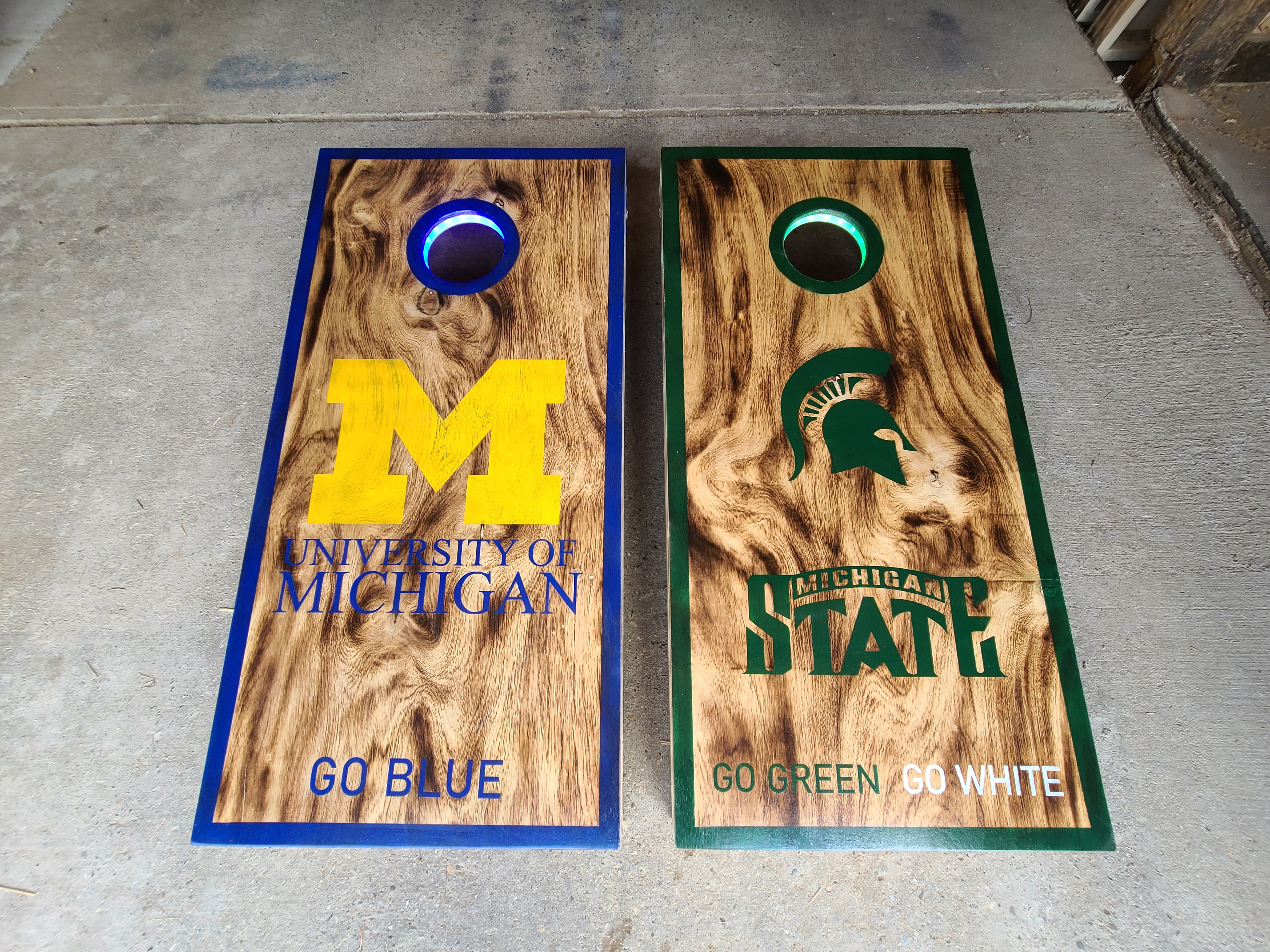 Illinois State University Border Cornhole Boards