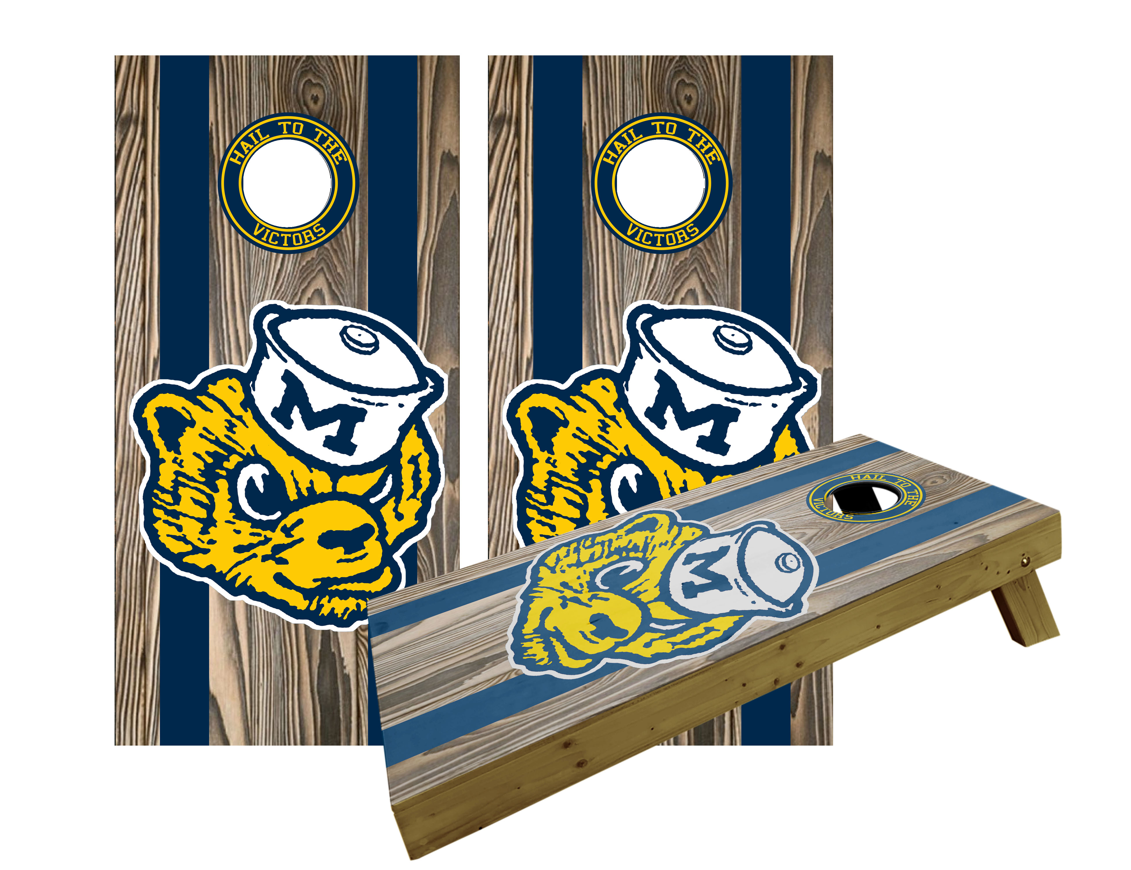 Detroit Tigers Cornhole Decal - Custom Cornhole, LLC