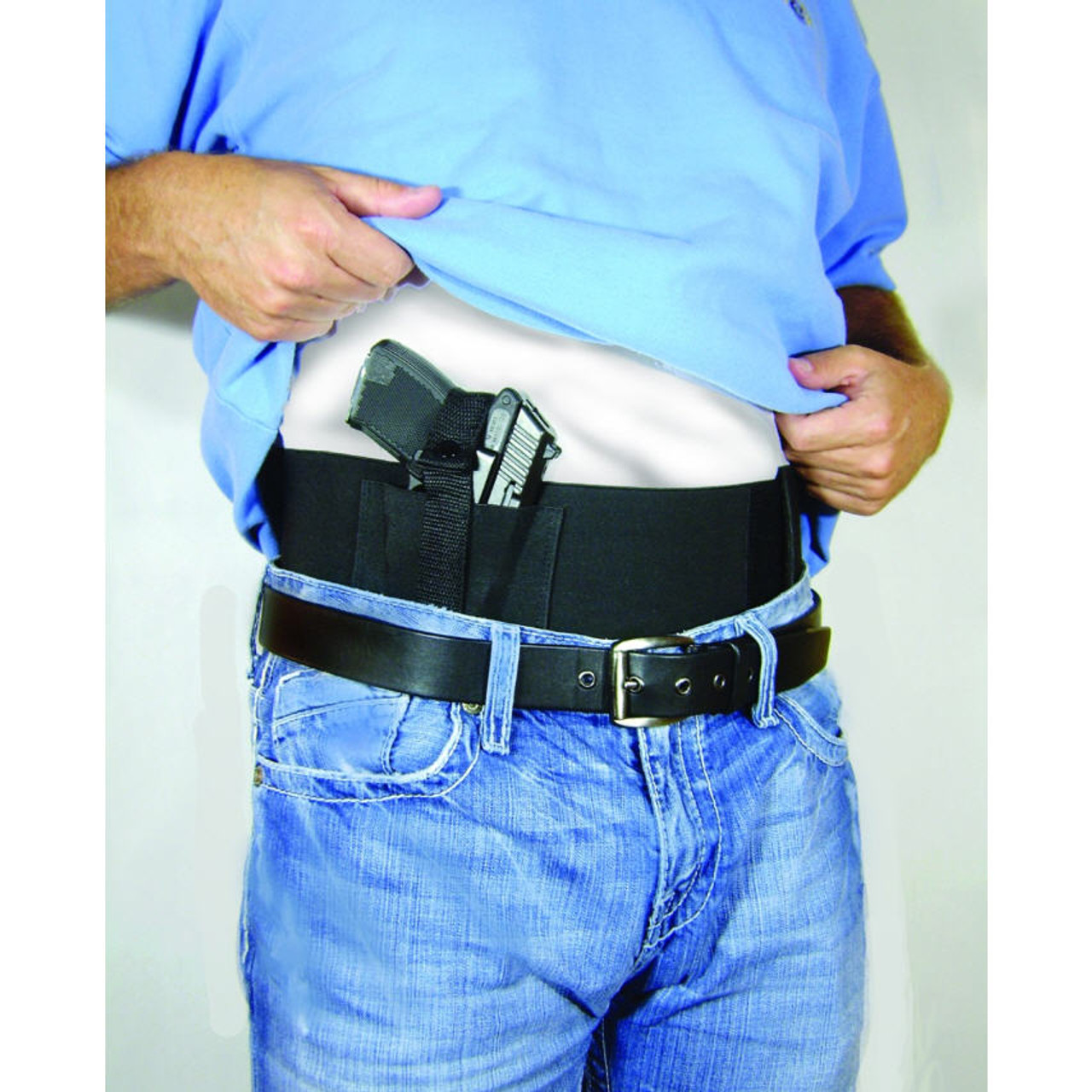 XL Ultimate Belly Band Holster for Concealed Carry, Black