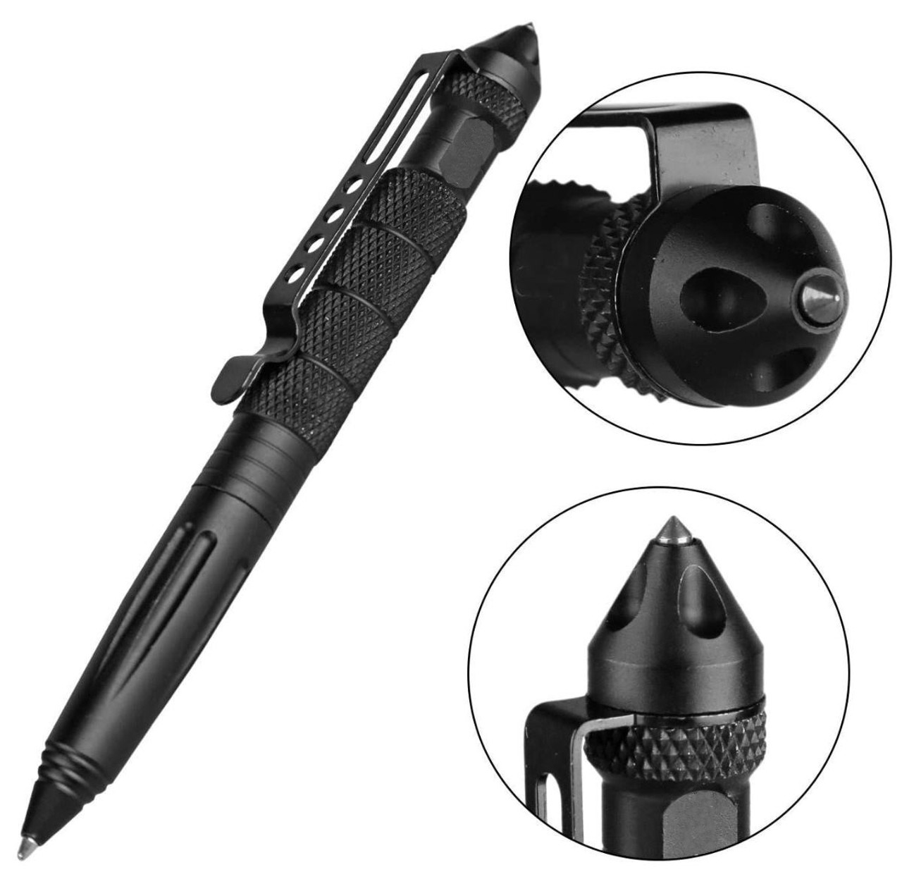 Safety Tech Tactical Pen with Glass Break and Refill