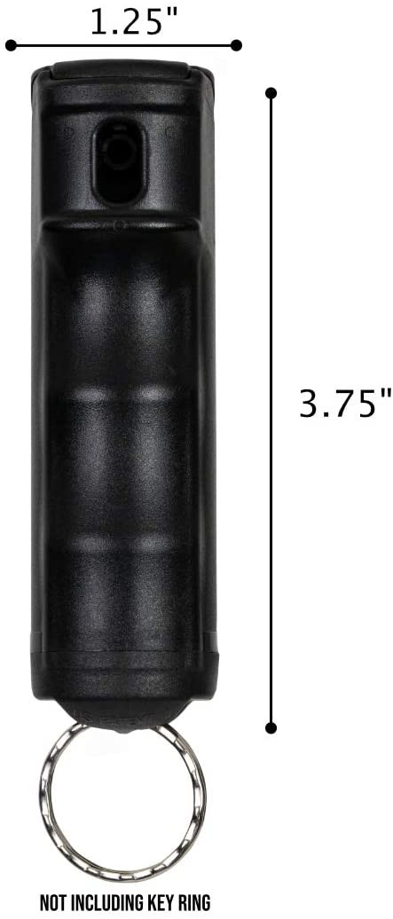 DPS OCCS Black Label Tactical 1/2 oz Flip Top Pepper Spray J&L Self