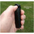 DPS Black flip top pepper spray easily fired with thumb