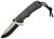 300360-BK Black Grooved Tech Liner Lock Knife