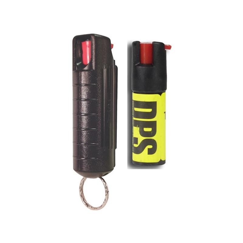 DPS Keychain Pepper Spray with Inert Training Unit - J&L Self