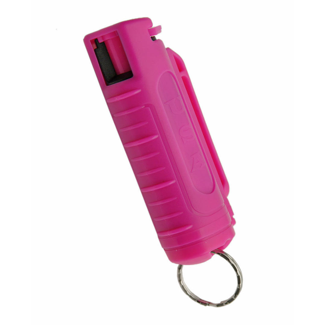 DPS Hot Pink Keychain Pepper Spray - J&L Self Defense Products