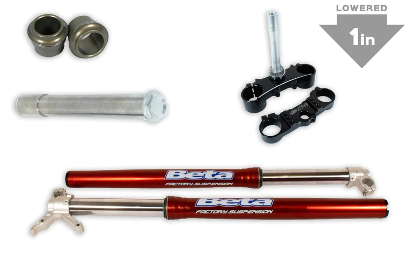 XT-R GP Front Fork Kit 1" Lowered