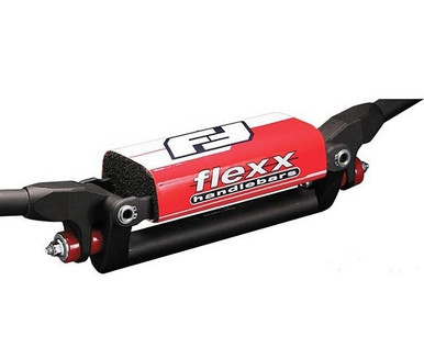 Fasst Flexx Handlebars 12 Degree, Moto, 32" Width, Red Pad
