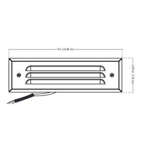SL35bt Step Light Alliance Outdoor Surface Mount Step Lights