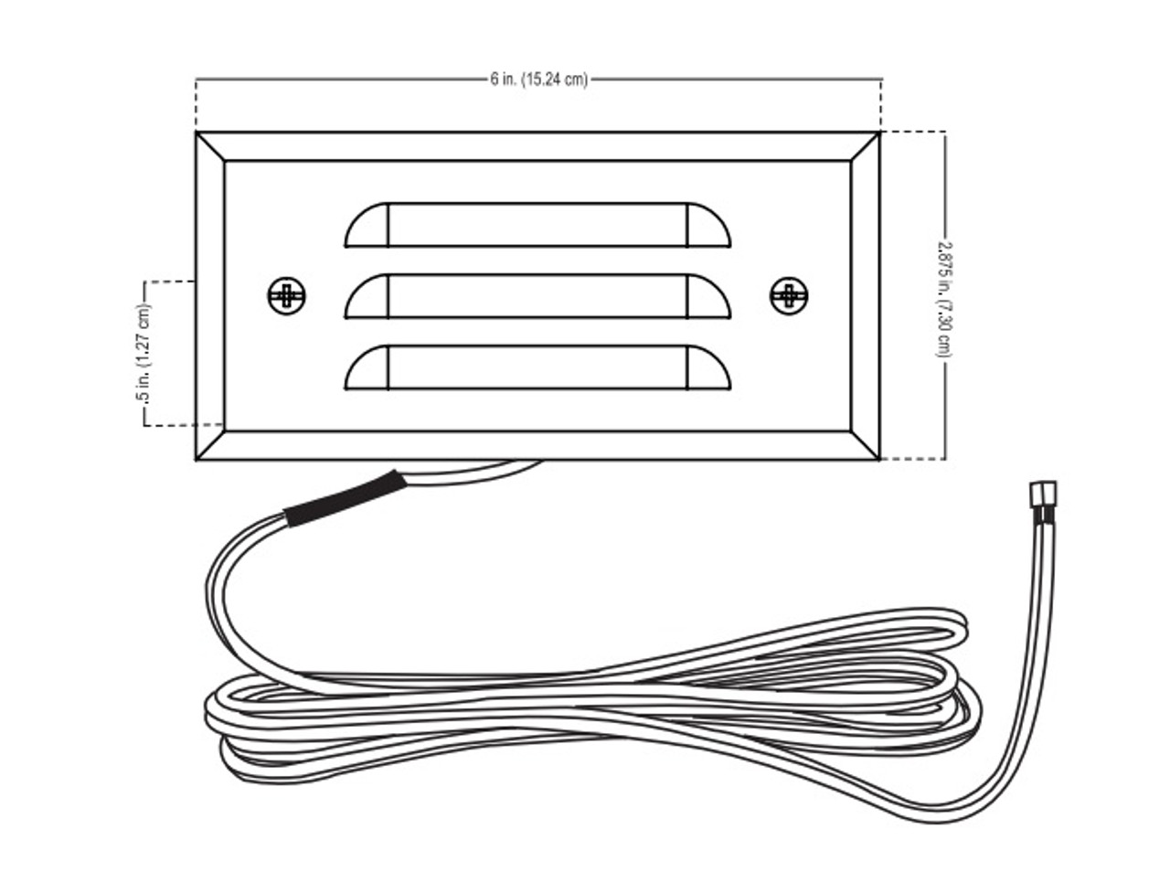 SL25 Step Light Alliance Outdoor Surface Mount Step Lights