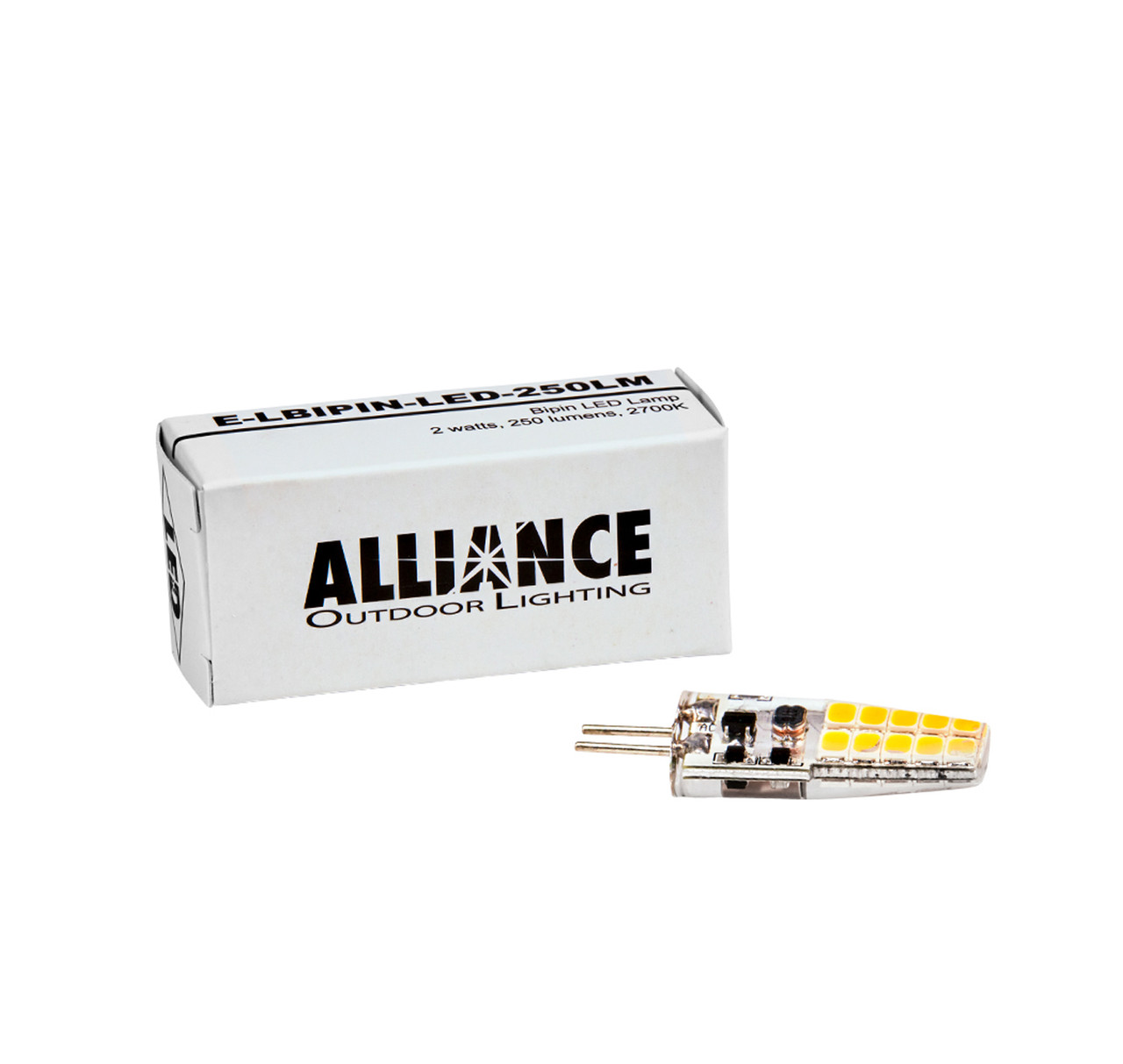Alliance BiPin Bulb - 250 Lumens - 2.5 Watts - All Alliance Lighting