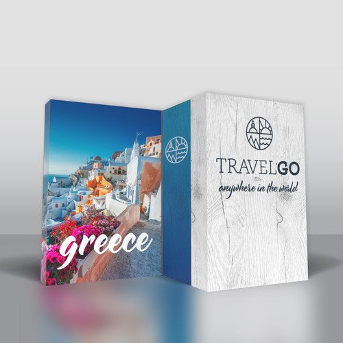 10ft Graffiti Backlit Trade Show Display Kit GB10B with Closet