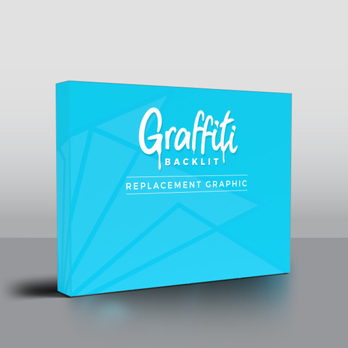 10' Graffiti Backlit Trade Show Display - Replacement Graphic