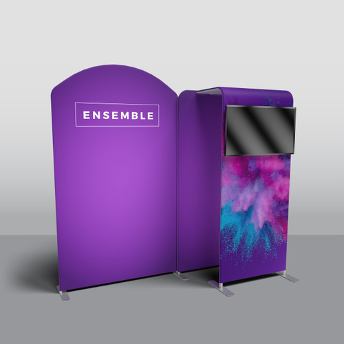 10' Ensemble Tension Fabric Trade Show Display Kit E10J