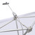 LED Stem light mounts to mounting tabs on top of Quick-Up display